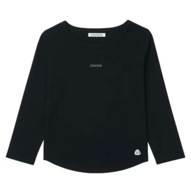 구해요) 코이세이오 미니 로고 카프리 슬리브 티