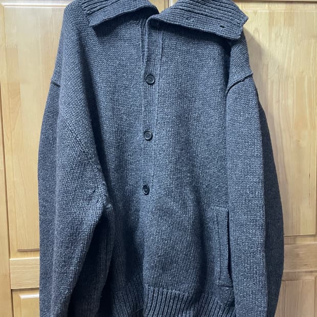 헤비웨이트 니트 가디건