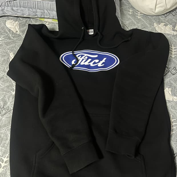 [m] Fuct 오발 로고 후드
