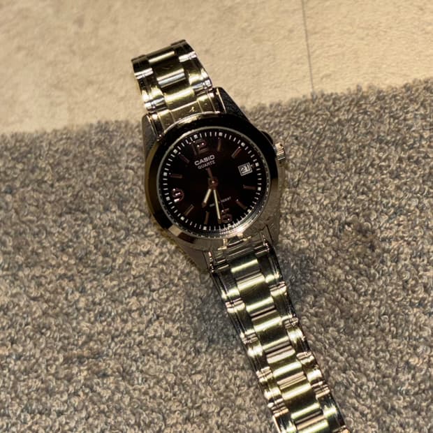 [희귀] 카시오 LTP 1259D-1A 블랙 S