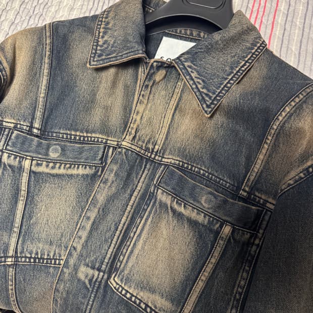 48)솔리드 옴므 데님 자켓