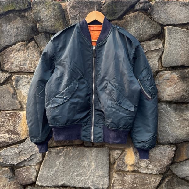 80~90s USA 알파 인더스트리 L-2B 자켓