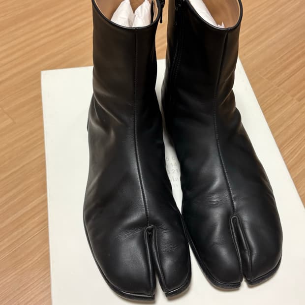 마르지엘라 타비 플랫 부츠 42