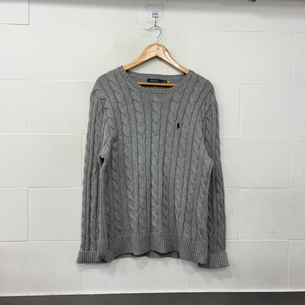 폴로 랄프로렌 꽈배기니트