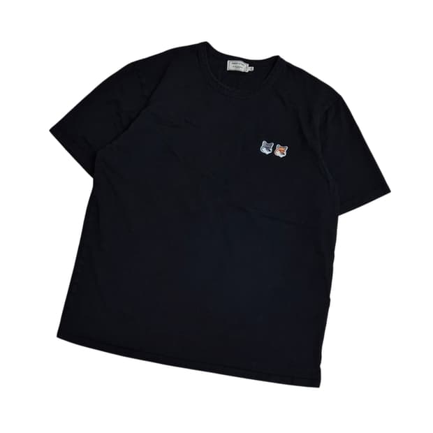 메종키츠네 더블 폭스 반팔티