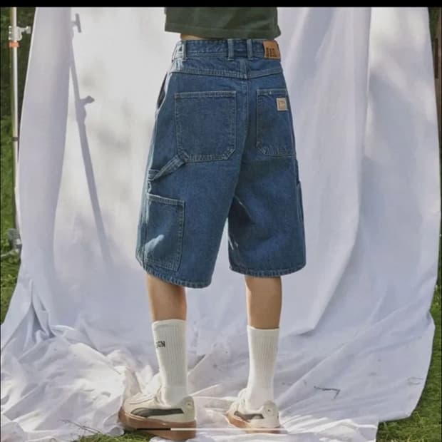 맥우드건 데님 버뮤다 팬츠 30 사이즈