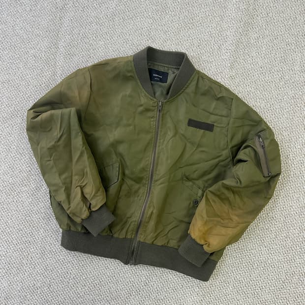 실측확인 빈티지 항공점퍼 자켓0408D
