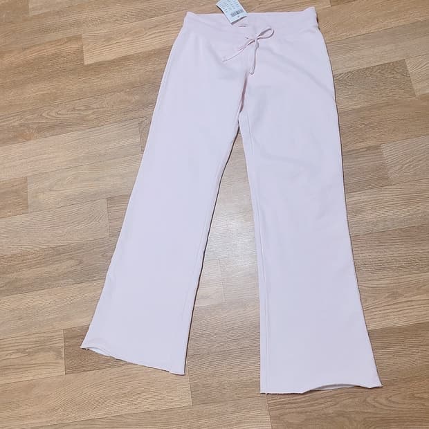 브랜디멜빌 핑크 스웻팬츠 와이드 바지