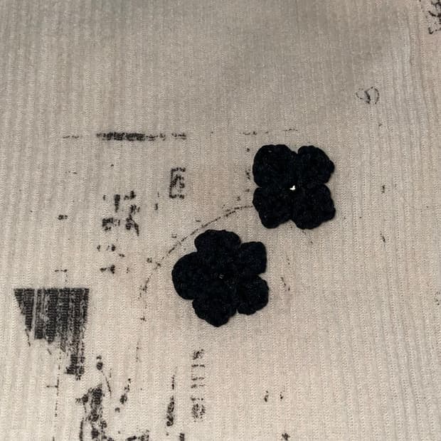 Flower Knit Brooch SET 플라워 니트 브로치