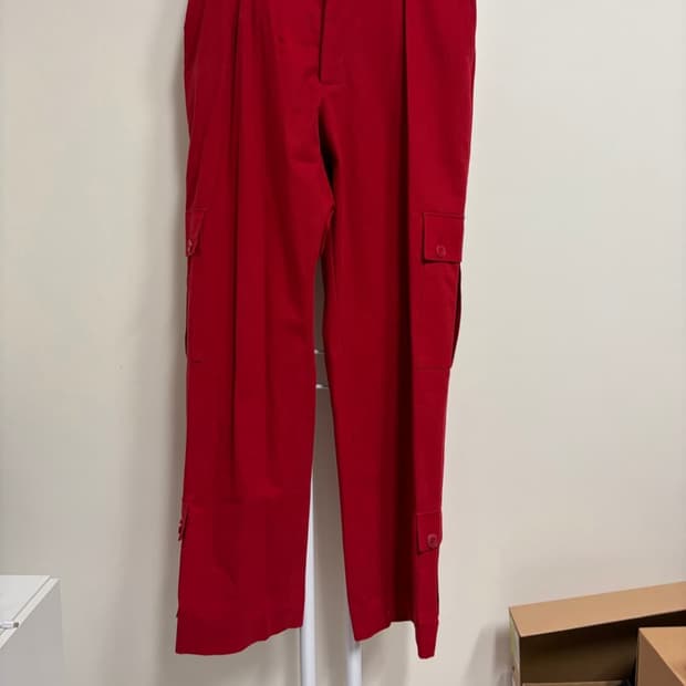 투빌 메카닉 트라우저 레드 L