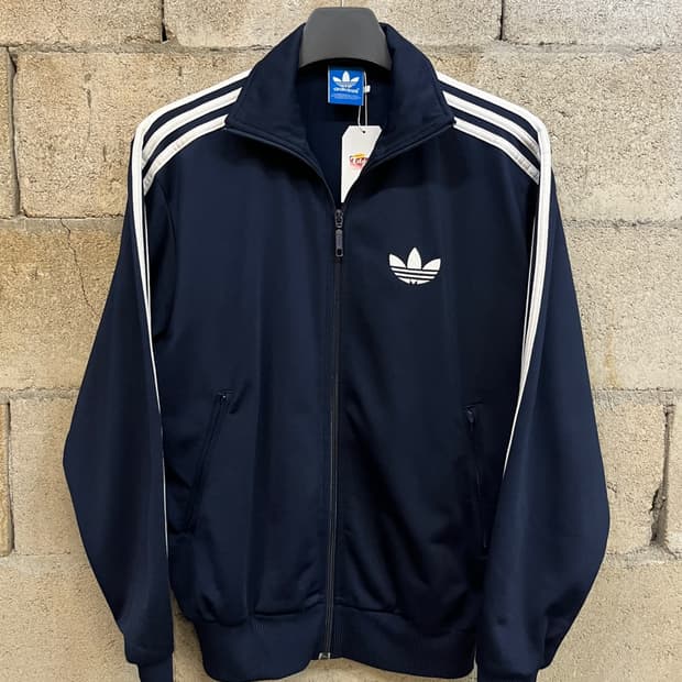 아디다스 네이비 파이어버드 트랙 탑 져지