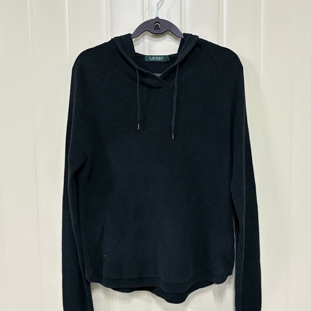 폴로 로렌 니트 후드