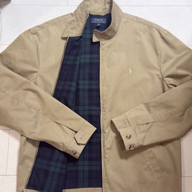폴로랄프로렌 트윌자켓 바라쿠다 자켓 XL 베이지 바이스윙
