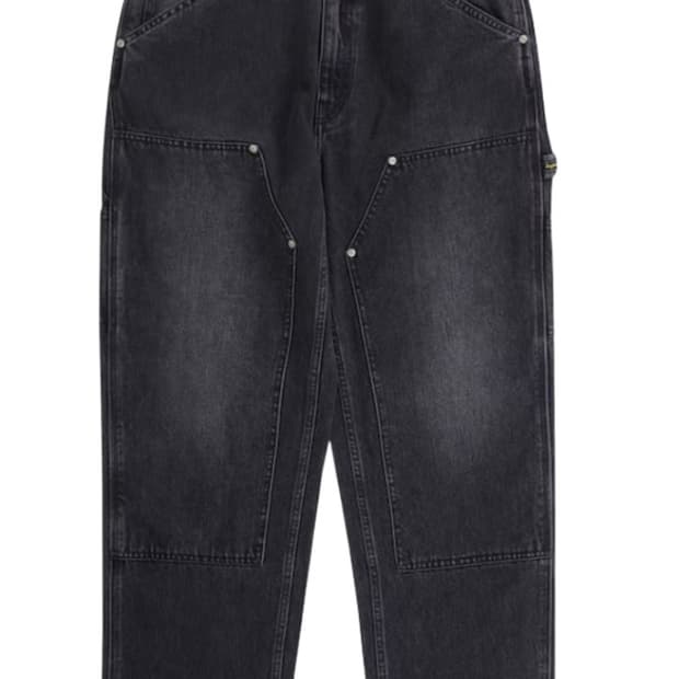 [30] 슈프림 더블니 흑청 워시드블랙 새상품