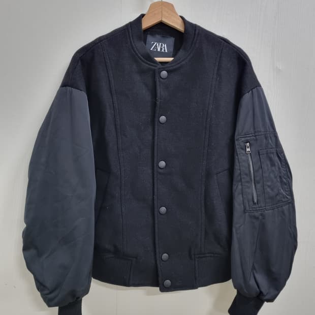 자라 바시티 자켓 스타디움 점퍼 XS