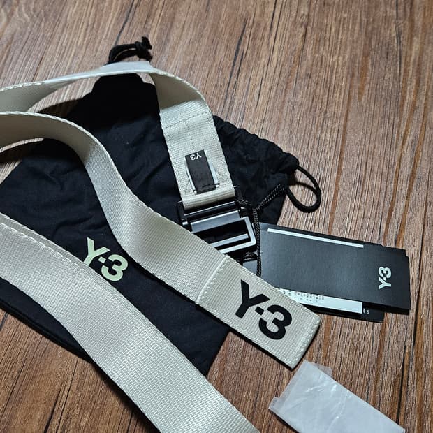Y-3 요지야마모토 벨트 정품 신품 아디다스