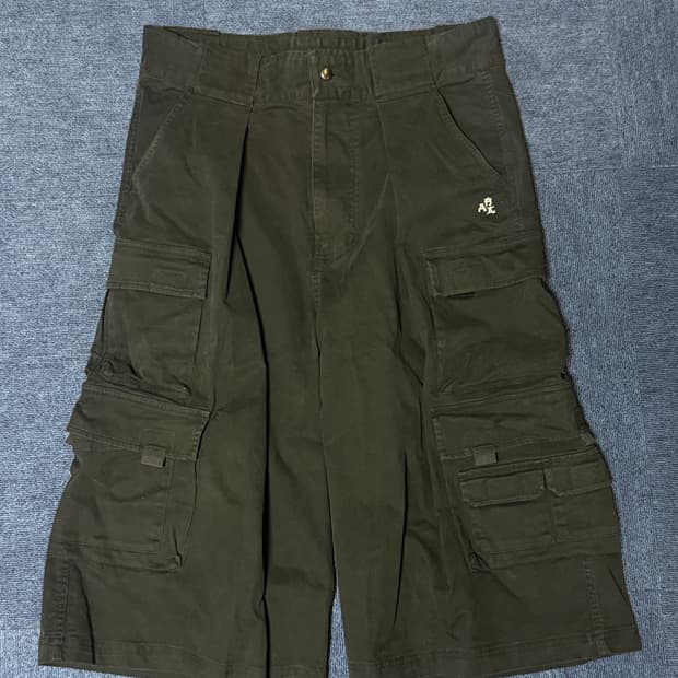 [2] 혁오 AAA 테크노 버뮤다 팬츠