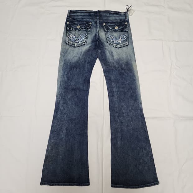 Rock&Republic Y2k 큐빅 나팔바지 부츠컷 데님팬츠