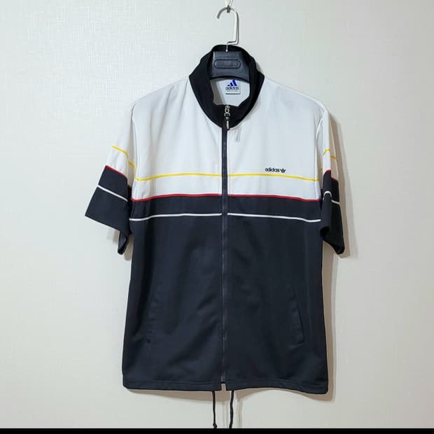 90s 아디다스 올드스쿨 반팔 트랙탑져지
