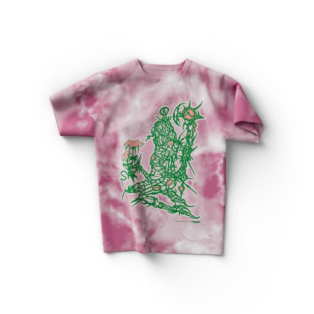 레이디가가 Chromatica Ball Tie Dye T-Shirt L