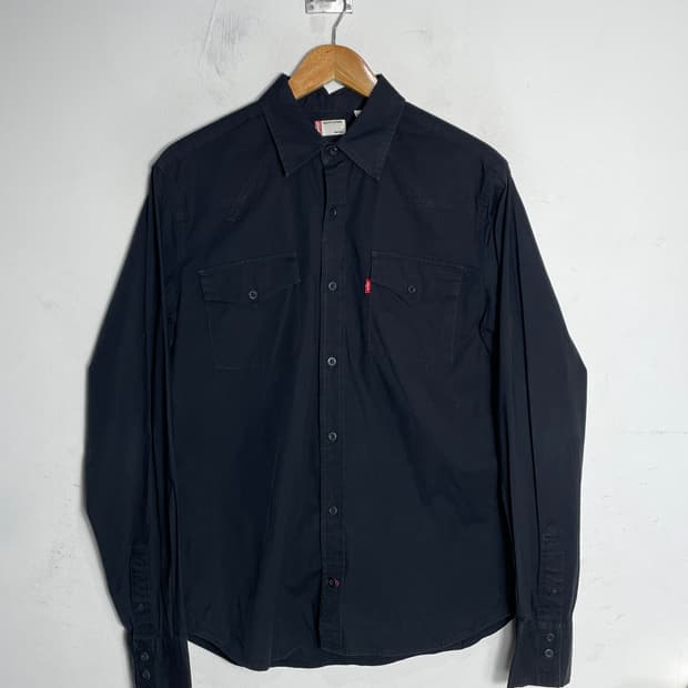 리바이스 웨스턴 슬림핏 셔츠00s