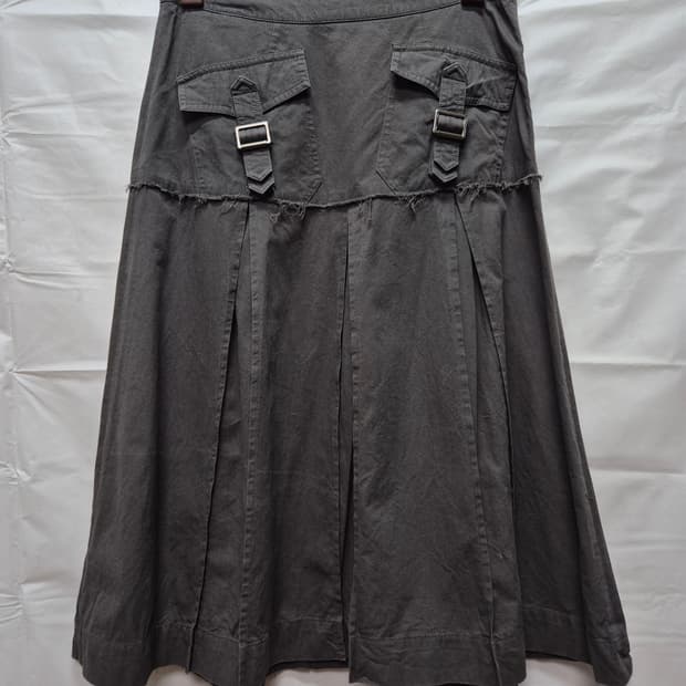 마뗑킴 플리츠 치마