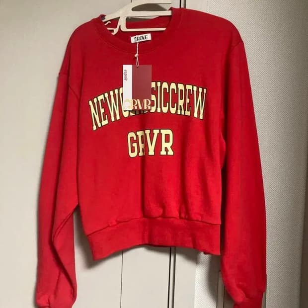 그로브스토어 에스쁘아 콜라보 맨투맨