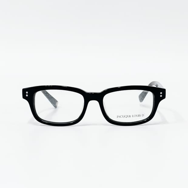 JACUQUE LOUIS D’ 블랙 뿔테 데드스탁 빈티지안경