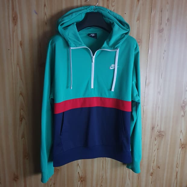 나이키 반집업 후드 XL
