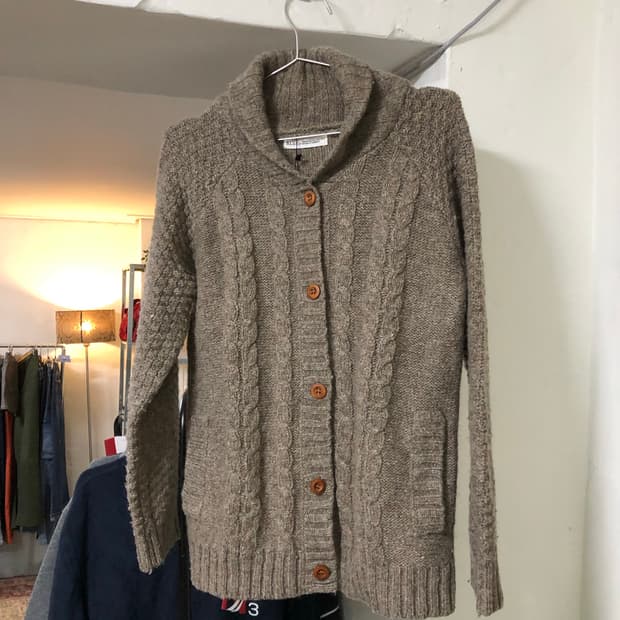 Japanese vintage 브라운 니트