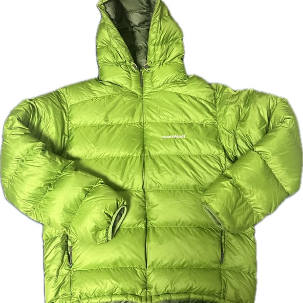 mont-bell 몽벨 라이트 알파인 다운 파카 그린 XL