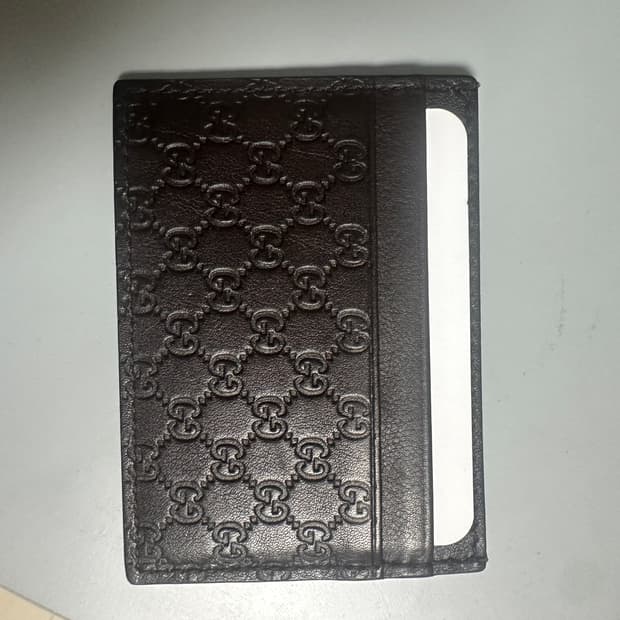 구찌 마이크로시마 카드지갑