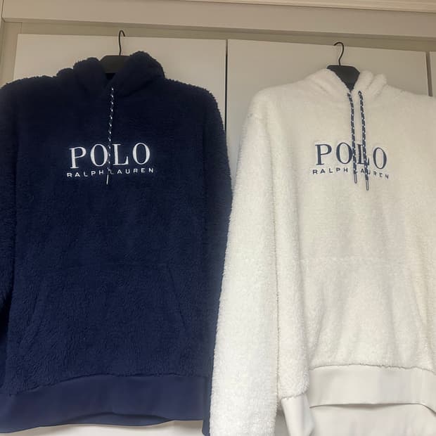 (L) 폴로 랄프로렌 후리스 후드티