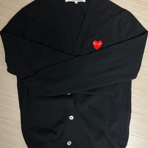 꼼데가르송 가디건 L