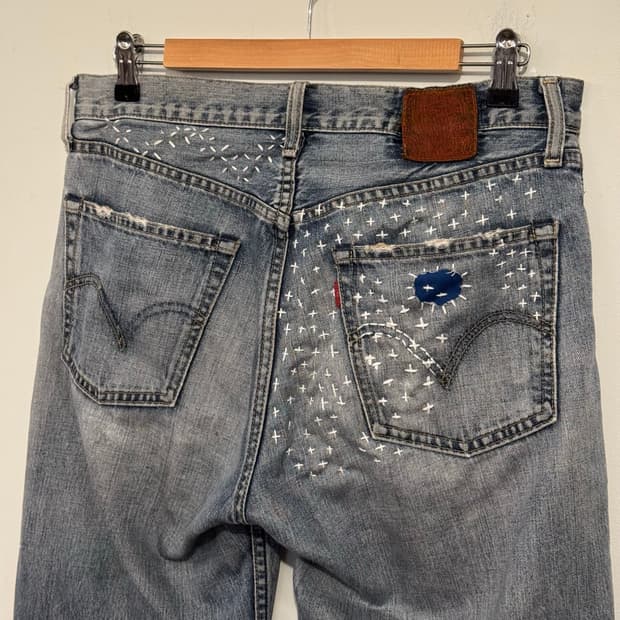 00‘s levis 503 made in Japan 사시코 커스텀 