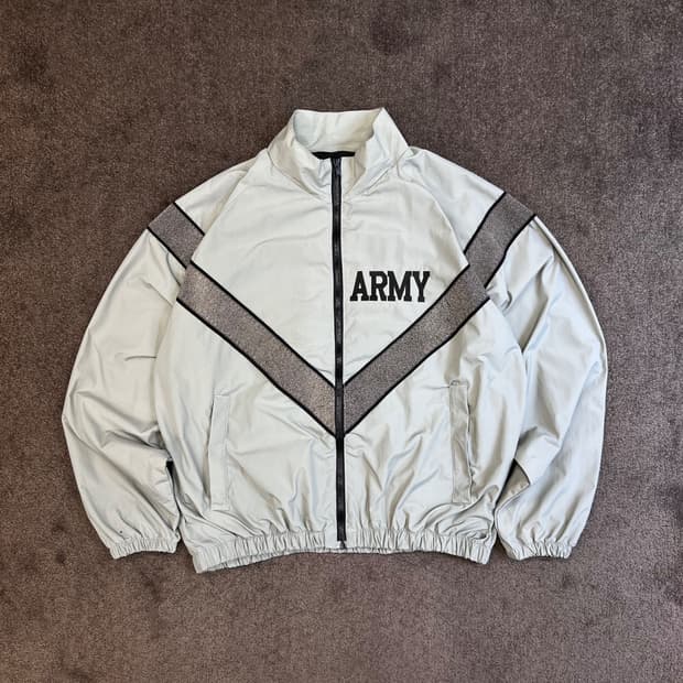 미군 ARMY 트레이닝 바람막이