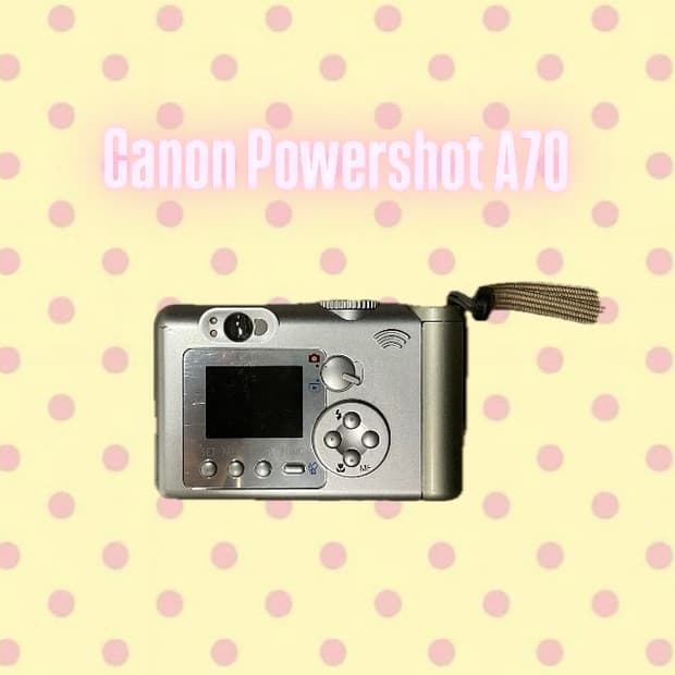 작례⭕️ | Canon Powershot a70