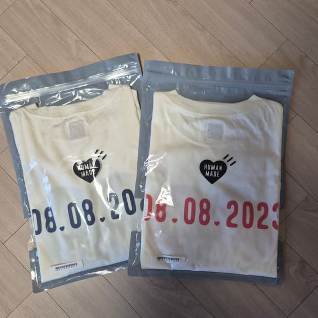 [새상품/2XL] 휴먼메이드 DAILY S/S T-SHIRT 2개