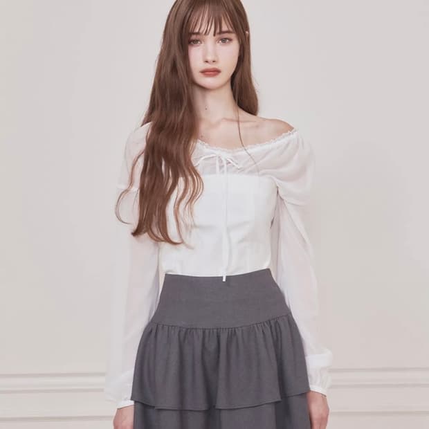 낫유어로즈 에리카 탑 아이보리