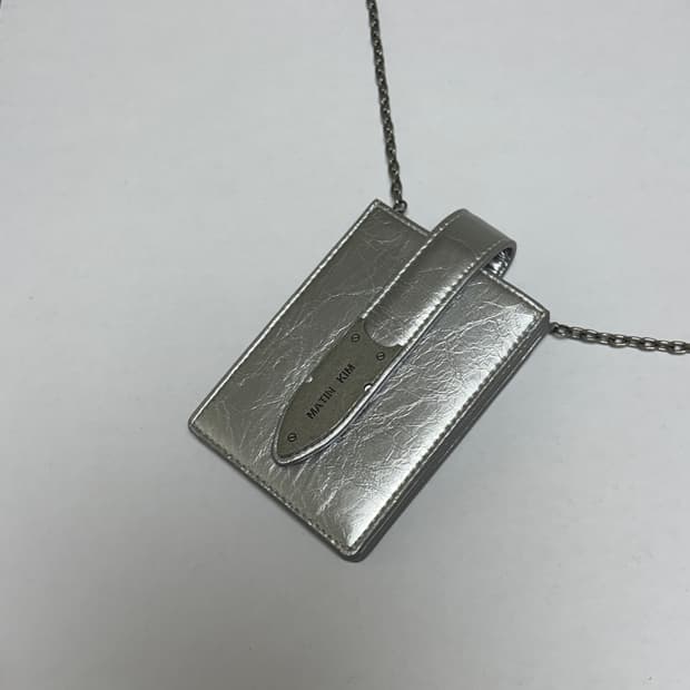 마뗑킴 아코디언 지갑 미니크로스백
