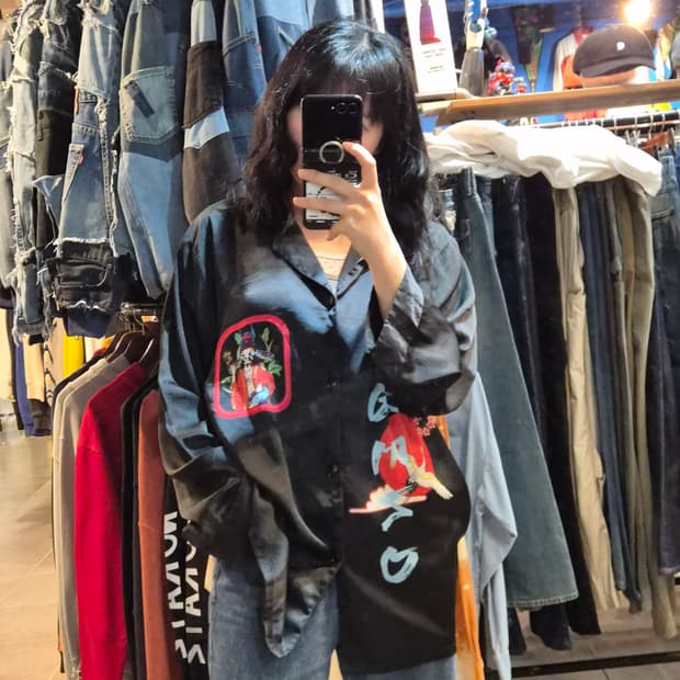 [NO.9] 그래픽 동양풍 셔츠