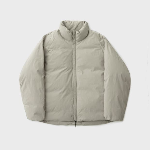 어나더오피스 스노우맨 패딩 카키그레이 00