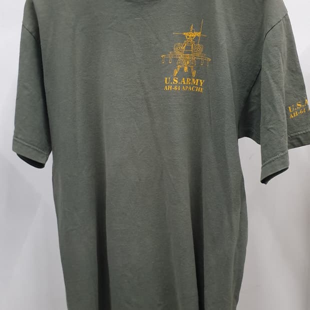 90's Murina U.S. ARMY AH-64 APACHE 반팔티 M
