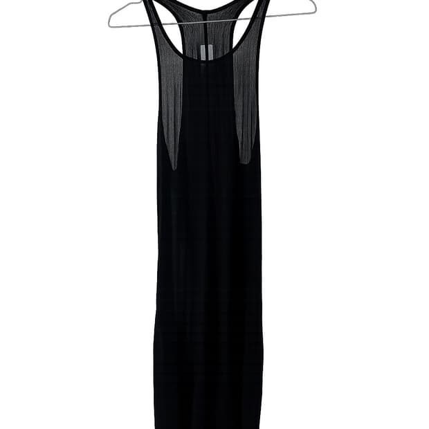 Rick Owens 미디 시스루 드레스