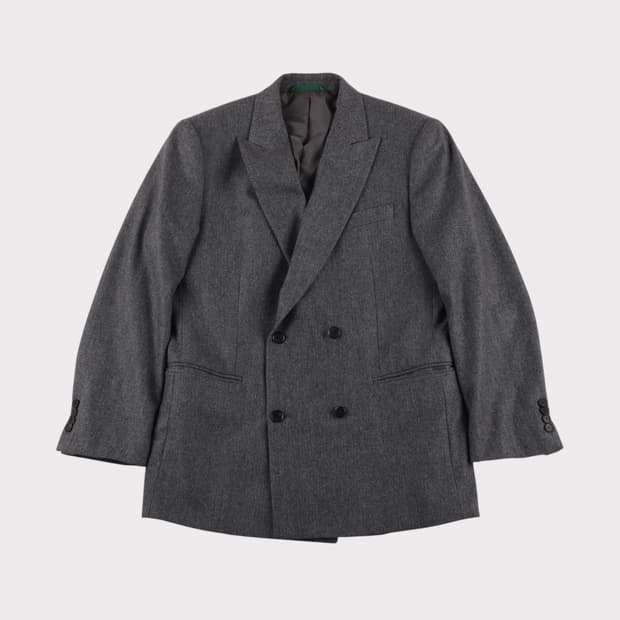 [M] 라코스테 더블 브레스티드 자켓 (캐시미어 5%)