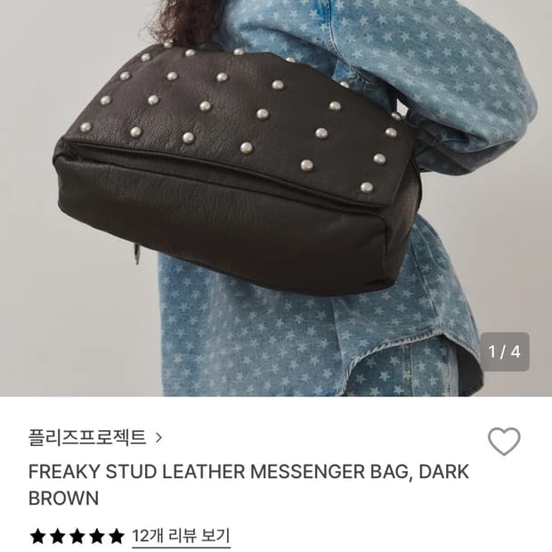 플리즈프로젝트 매신저백