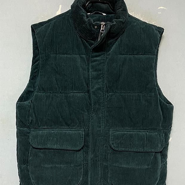 ZARA 자라 남자 패딩조끼 코듀로이 겨울 105-110