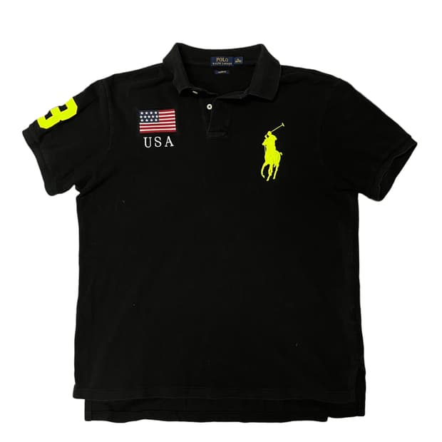 폴로 올드스쿨 빅포니 카라티셔츠 XL