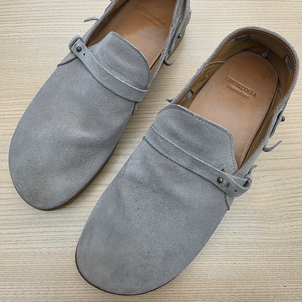 컬러콜라 스웨이드 로퍼 285