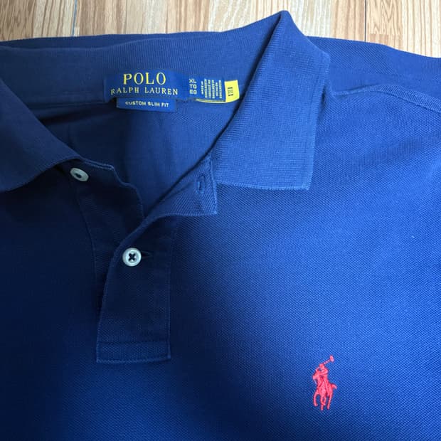 폴로랄프로렌 카라티 커스텀슬림핏 xl사이즈